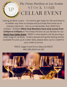 Stock Your Wine Cellar Event