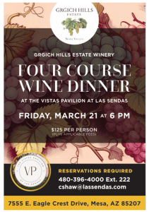 4 course wine dinner 